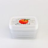 Hobby Life Deco Trend Saklama Kabı 0,6 LT Üçlü Apple Natural