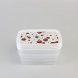 Hobby Life Deco Trend Saklama Kabı 0,6 LT Üçlü Cherry