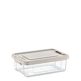 Hobby Life Infinity Kilitli Saklama Kabı 1,5 L - Şeffaf - 1,5 lt