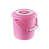 Hobby Life Kapaklı Su Kovası 5 L - Koyu Pembe