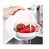 Hobby Life Karenda Hobby Life Aqua Hazneli Dönerli Süzgeç Büyük Makarna Süzgeci