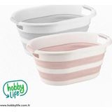 HOBBY LİFE Katlanır 38 lt Katlanır Çamaşır Sepeti