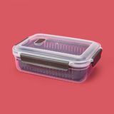 Hobby Life Keepn Fresh Asorti 2 lt Süzgeçli Dikdörtgen Saklama Kabı