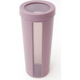 Hobby Life Lumina Dikey Erzak Saklama Kabı (Şeffaf) - 1.2 Litre Pembe