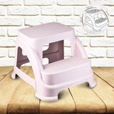 Hobby Life Merdivo Küçük Boy 2 Basamaklı Merdiven Tabure Pembe
