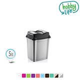 Hobby Life Plastik 1 No 5Lt Girdap Çöp Kovası