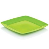 Hobby Life Plastik Kare 6'lı Servis Tabağı