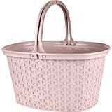 Hobby Life Rattan Balkon Sepeti 12 L - Pembe