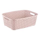 Hobby Life Rattan Pratik Sepet (M) - Pembe