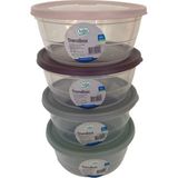 Hobby Life Saklama Kabı Yuvarlak 4 Lü 1,1 Lt