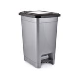 Hobby Life Slim Pedallı Çöp Kovası 15 Lt - Gri