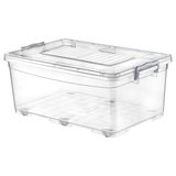 Hobby Life Tekerlekli Multi Saklama Kabı 40 L - Şeffaf - 40 lt