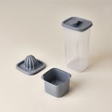 Hobby Life Tower Süzgeçli Limon ve Narenciye Sıkacağı - Gri - 1,5 Lt