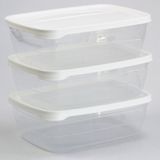 Hobby Life Trend Saklama Kabı 2 Lt. 3'lü - Gri