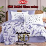 Hobby Poplin Pike Takımı Çift Kişilik Silva Lila