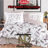 Hobby Poplin Pike Takımı Çift Kişilik Silva Taş