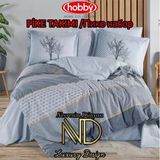 Hobby Poplin Pike Takımı Tek Kişilik Tanya İndigo