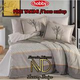 Hobby Poplin Pike Takımı Tek Kişilik Tanya Kahve