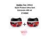 Hobby Saç Jölesi Style Protect Ultra Sert Görünüm 400 ml 2 ADET