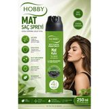 Hobby Style Mat Görünüm Saç Spreyi 250 ml Saç Spreyi - 1 Siyah