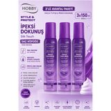 Hobby Style & Protect Ipeksi Dokunuş Saç Köpüğü 150 Ml 3 Adet