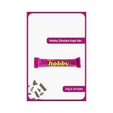 Hobby - Sütlü Kokolin Kaplamalı Kakaolu Ve Fındıklı Bar - 25 Gram - 24 Adet