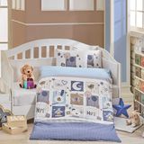 Hobby Sweet Home Mavi Bebek Uyku Seti
