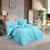 Hobby Twill Çift Kişilik Nevresim Takımı - Aqua - Renkli - 220 x 240 cm