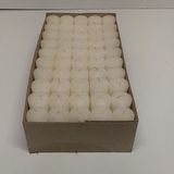 Hobbyhome Bar Mum 8cmx3,5cm Parafin - Beyaz - 50 Adet