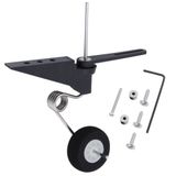 Hobbypark Arka Tekerlek Grubu 60 x 25 mm D28 /30 RC Uçak Parçaları Değiştirme 50 cc-120 cc Nitro Elektrikli Uçak Jet 540T Pilot F3A P51 için