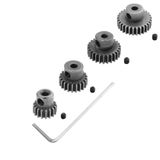 HobbyPark Çelik Metal Mod 0.6 Modül Pinyon Dişli Seti 3.175mm Motor Dişlileri 17T 21T 26T 29T 11189 11176 11181 11119 RC Araba Redcat HSP Exceed için (4'lü Paket)