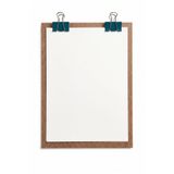 Hobbyrons 25X35 cm Eskiz ve Resim Altlığı Seti - 180 gr Çizim Kağıdı (20 Adet) + Duralit Altlık ve 2 Adet Sabitleme Mandalı