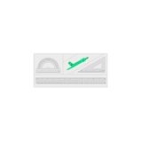 HOBBYRONS Çizim Takımı, 30 Cm Cetvel Takımı