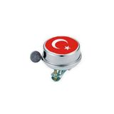 Hobbys Türk Bayrağı Figürlü Bisiklet Zili Lüks Zil Yüksek Sesli Zil