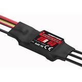 Hobbywing Skywalker V2 20A Siyah Esc 5V 5A Ubec Fırçasız Drone Motoru Hız Kontrolcüsü - Siyah - Kırmızı