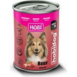 Hobi 400 gr Biftekli Yetişkin Köpek Konservesi