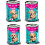 Hobi 4x400 gr Kuzu Etli Yetişkin Köpek Konservesi