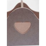 Hobi 90041 Dekoratif Sepet Ham Model Cnc Kesim Ahşap Mdf El Yapımı