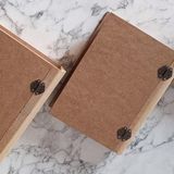 Hobi Adn 90203 Kitap Kutu 3'Lü Set Ahşap Mdf Ham Ankara Siteler Ürünü El Yapım