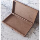 Hobi ADN 90209 Tavla Sandık Kutu Ahşap MDF HAM Model Kutuda Sevk El yapım