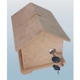 Hobi Adn 90228 Dekoratif Bahşiş Kutusu Kumbara MDF HAM CNC Kesim MODEL El Yapım