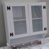 Hobi Adn 90351 Model Dekoratif Terek Ecza Dolap Mdf Parlak Beyaz Lake El Yapim