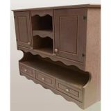 Hobi Adn 90357 Mutfak Dolap Terek Klasik Model Cnc Kesim Ahşap Mdf Ham Boyasız