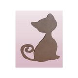 Hobi Adn Dekoratif Pano Kedi Cnc Kesim Ahşap Ham Mdf Model El Yapım