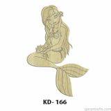 Hobi-Art Kd 166 - Çizgi Film Karakterleri Mini Ahşap Obje