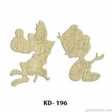 Hobi-Art Kd 196 Dekoratif Mini Ahşap Obje