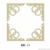 Hobi-Art Kd 21 - Köşe Süs Setii Dekoratif Mini Ahşap Obje