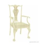Hobi-Art Kd 284 Sandalye Figürlü Mini Ahşap Obje