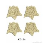 Hobi-Art Kd 58 - Güller Dekoratif Mini Ahşap Obje