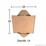 Hobi-Art Kp 122 Dekoratif Ahşap Obje